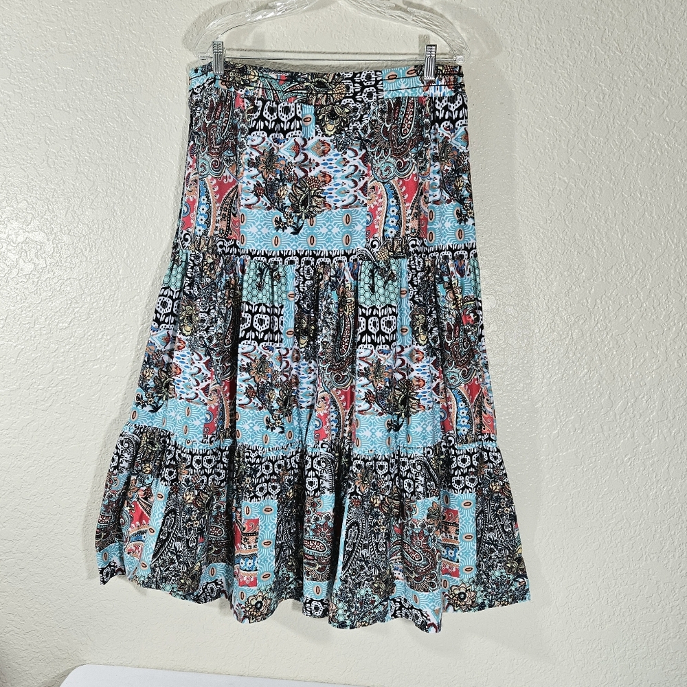 EST 1949 Bohemian Style Layered Skirt - Picture 9 of 14